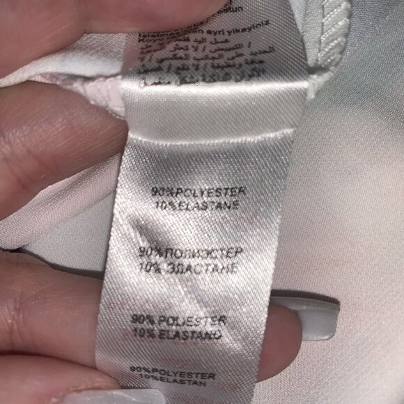 ASOS Paper Dolls Multicolor Floral Bardot Pencil Off The Shoulder Dress Size 10 - Picture 10 of 10